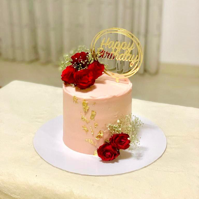 Rose Birthday cake